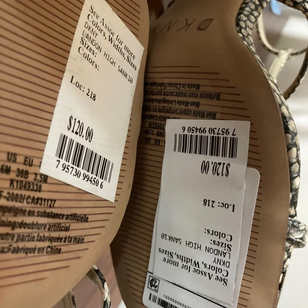 DKNY Landon High Heel Sandals